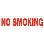 No Smoking Magnetic Sign, 21" x 6"