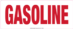 Gasoline Vinyl Decal 15 x 6 in
