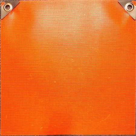 RoadTuff Vinyl Coated 18" x 18" Blaze Orange Safety Flag