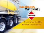 CDL Hazardous Materials Training DVD