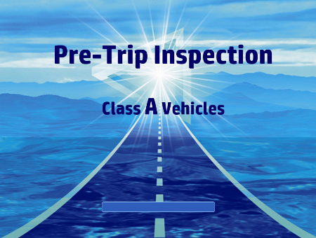 CDL Pre-Trip Inspection Class A Training DVD