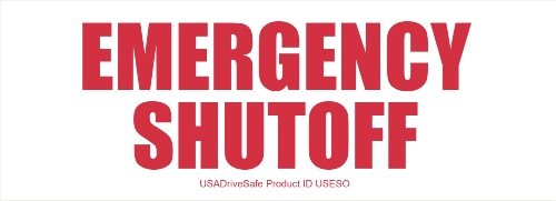 Emergency Shutoff Marking