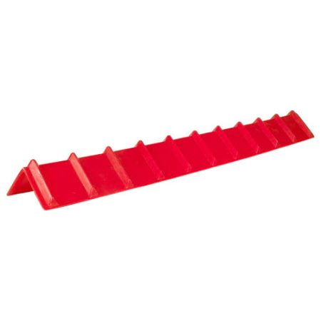 78" x 8" x 8" VeeBoard Heavy Duty Corner Protector, Red