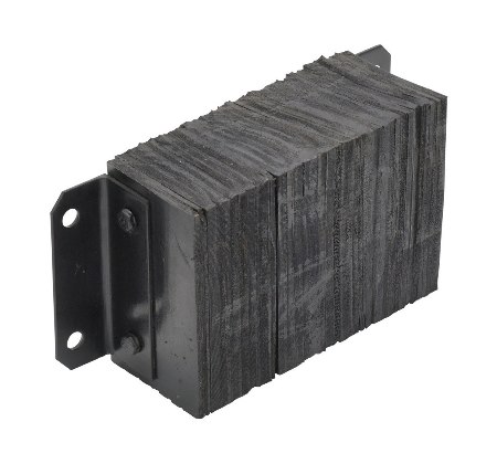 Laminated Dock Bumper, 6" x 18" x 10"