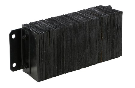 Laminated Dock Bumper, 6" x 24" x 10"