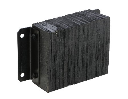 Laminated Dock Bumper, 6" x 18" x 12"