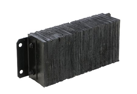 Laminated Dock Bumper, 4.5" x 24" x 12"