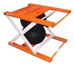Air Bag Scissor Lift Table 43" x 35", 3000 Lb. Capacity