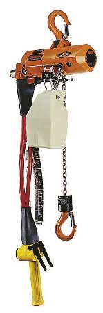 Air Powered Chain Hoist, 250lb