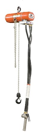 Air Powered Chain Hoist, 600lb