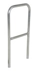 Aluminum Pipe Safety Railing, 24"L