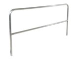 Aluminum Pipe Safety Railing, 96"L
