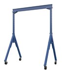 Adjustable Steel Gantry Crane, 6k, 10'L x 14'H
