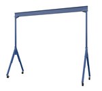 Adjustable Steel Gantry Crane, 4k, 20'L x 16'H