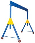 Steel Knockdown Gantry Crane, 10k, 15'L x 10'H
