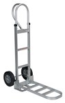Aluminum P Handle Hand Truck, 18 x 18 x 52