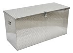 Aluminum Treadplate Portable Tool Box, 60 x 24 x 30