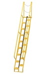 Alternating Tread Ladder, 11ft High