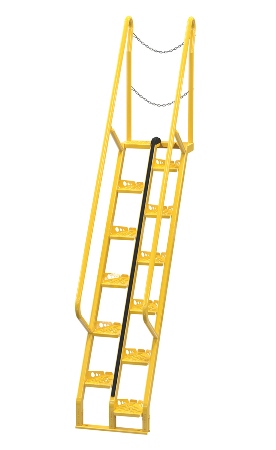 Alternating Tread Ladder, 7ft High