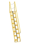 Alternating Tread Ladder, 9ft High