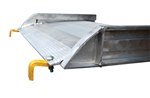 Aluminum Walk Ramp, Hook Style, 38