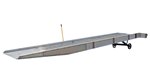 Aluminum Yard Ramp, 16K, 74" x 36'