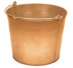 Bronze Pail, 2-1/2 Gallon
