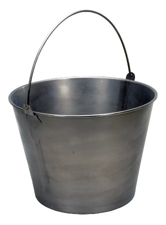 Stainless Steel Bucket, 5 Gallon