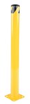 Steel Pipe Safety Bollard, 62" x 5-1/2"