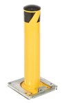 Removable Steel Pipe Bollard, 24" x 4.5"