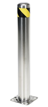 Stainless Steel Safety Bollard, 36" x 4.5"