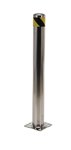 Stainless Steel Safety Bollard, 42" x 4.5"