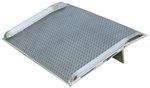 Aluminum Truck Dock Board, 15K, 72" x 72"