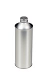 Tin Plate Metal Bottle, 16 oz.