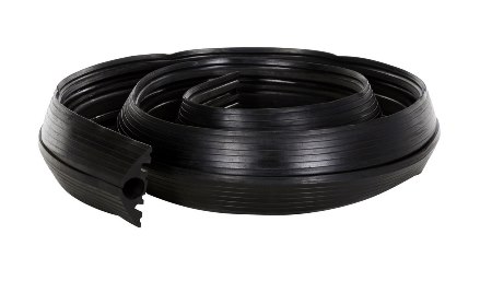 Extruded Rubber Cable Protector, 12' x 6"