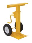 Stabilizing Jack with Solid Pneumatic Wheels