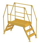 Cross Over Ladder, Yellow, 90 x 73