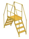 Cross Over Ladder, Yellow, 91 x 82