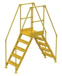 Cross Over Ladder, Yellow, 79 x 92
