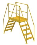 Cross Over Ladder, Yellow, 103 x 92