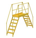 Cross Over Ladder, Yellow, 128 x 103