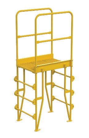 Cross Over Ladder, Vertical, 4 Step, 20" Span