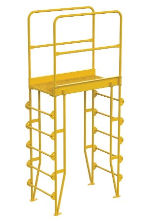 Cross Over Ladder, Vertical, 6 Step, 32" Span