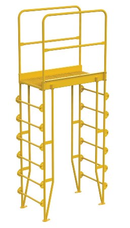 Cross Over Ladder, Vertical, 7 Step, 32" Span