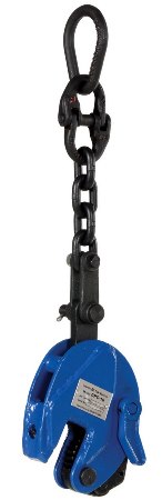 Vertical Plate Clamp with Chain, 1k