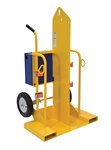 Welding Torch Cart, Lift-Eye, Fork Pockets, Pneumatic Wheels