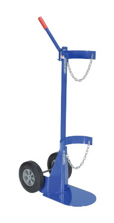 Cylinder Dolly with Hard Rubber Wheels