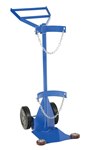 Deluxe Cylinder Dolly w/Hard Rubber Wheels
