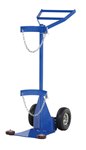 Deluxe Cylinder Dolly w/Pneumatic Tires
