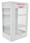 Cylinder Cabinet, Mesh Door, 18 Capacity